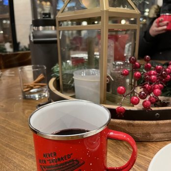 Café Hollander Hilldale - Cup of mulled wine - American Near Me - Madison, Wisconsin Café Hollander Hilldale - Cup of mulled wine - American Near Me - Madison, Wisconsin