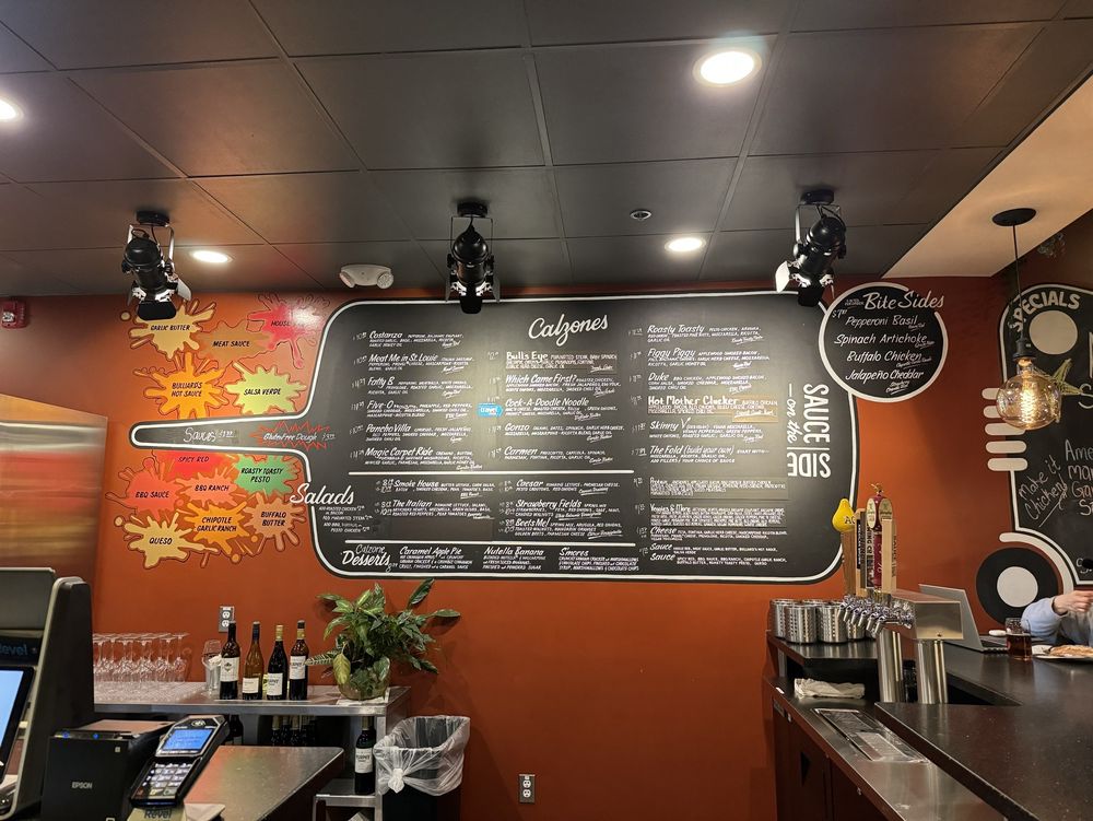 ELITE EXPERIENCE CALZONES AT SAUCE ON THE SIDE 17 Photos 701 N New