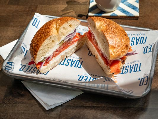 TOASTED. Bagels & Coffee by null