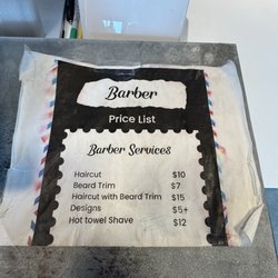 Moler Barber College - Prices 12/26/24