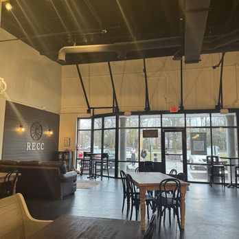 River Edge Coffee - tables and chairs in a coffee shop - Coffee & Tea Near Me - Ashland, Virginia