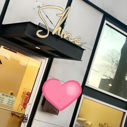 Shine Hot Pilates and Sculpt Studio - Storefront. I didn't want to be a creeper.