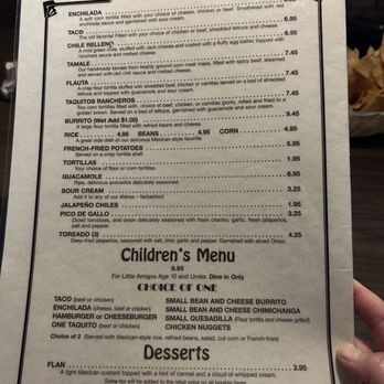 La Capilla Mexican Restaurant - Menu - Mexican Near Me - Torrance, California