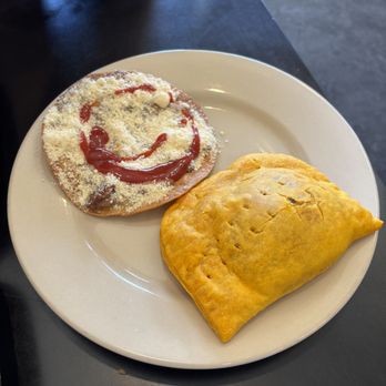 Tracey's Belizean Restaurant - Panades and I do not remember the name of the other item - Caribbean Near Me - Los Angeles, California