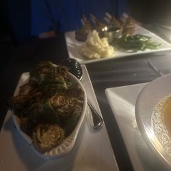 Piney Creek Chop House - Brussels Sprouts and Lamb Chops