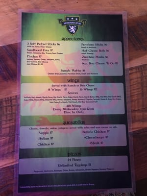 Menu photo 7 McMinn's Irish Pub Pittsburgh, PA