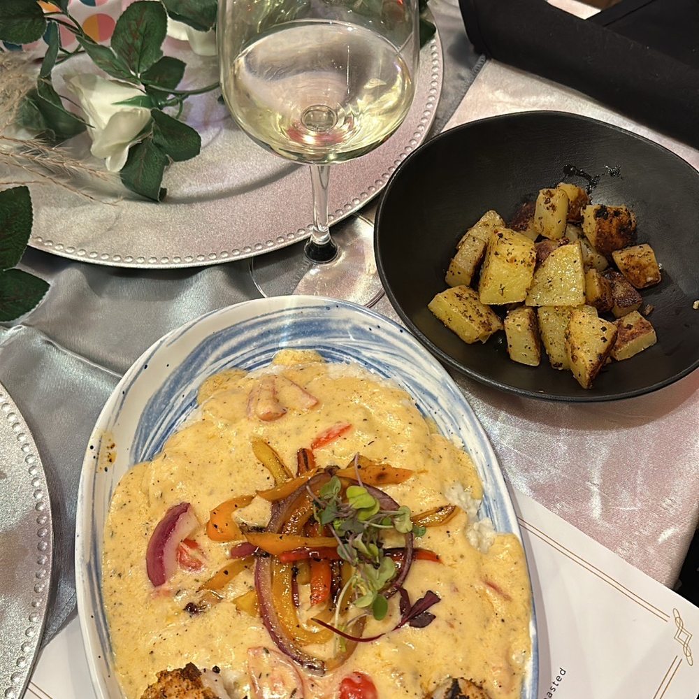 Guava757 - Shrimp and grits with a side of home fries - Lounges Near Me - Portsmouth, Virginia Guava757 - Shrimp and grits with a side of home fries - Lounges Near Me - Portsmouth, Virginia