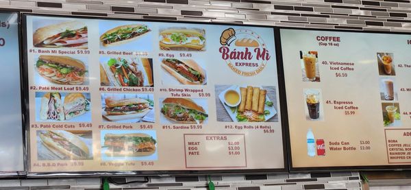 Menu photo 4 Banh Mi Express San Diego, CA
