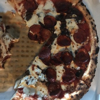 Pupatella - Pepperoni and mushroom - Pizza Near Me - Arlington, Virginia