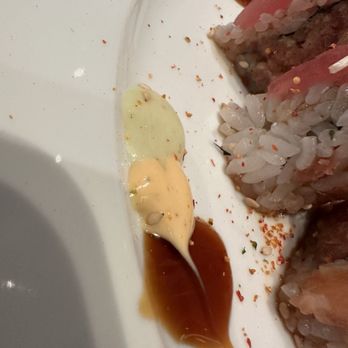 Oishii - Sauce for M&M Roll - Pan Asian Near Me - Fort Worth, Texas Oishii - Sauce for M&M Roll - Pan Asian Near Me - Fort Worth, Texas