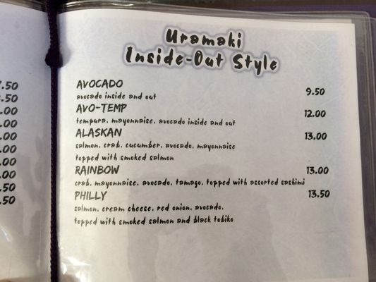 Menu photo 5 Sushi Yuzen St. Albert, AB Menu photo 5 Sushi Yuzen St. Albert, AB