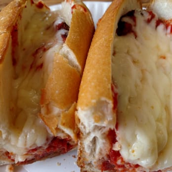 Devito's Pizza IV - Eggplant Parm Sandy - Pizza Near Me - Trenton, New Jersey