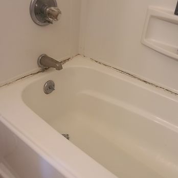 Gulfview Properties - Molding grout in shower, shower curtain was dirty. All doors and switches where just filthy. - Property Management Near Me - Panama City, Florida Gulfview Properties - Molding grout in shower, shower curtain was dirty. All doors and switches where just filthy. - Property Management Near Me - Panama City, Florida