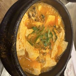 Soon tofu - seafood Soon tofu - seafood