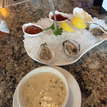McCormick & Schmick's Grille - Clam chowder was excellent oysters were very fresh - Seafood Near Me - Anaheim, California McCormick & Schmick's Grille - Clam chowder was excellent oysters were very fresh - Seafood Near Me - Anaheim, California
