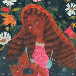Leche de Coco - Breastfeeding art