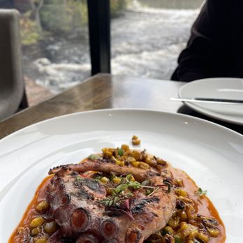 The Roundhouse Hotel - Spanish Octopus - New American Near Me - Beacon, New York