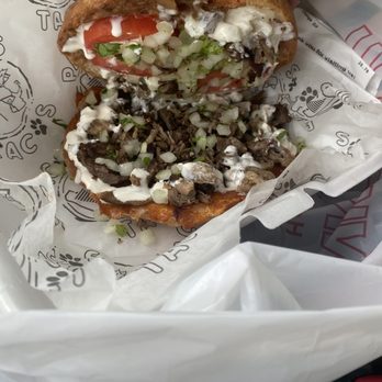 Pacos Tacos Harvey - Torta inside with steak - Mexican Near Me - Harvey, Louisiana Pacos Tacos Harvey - Torta inside with steak - Mexican Near Me - Harvey, Louisiana