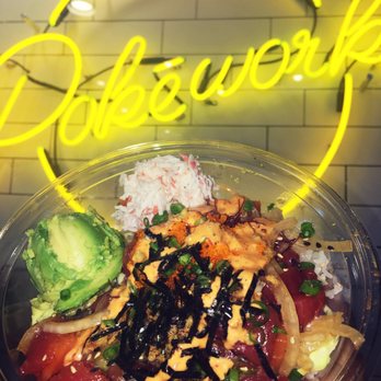 Pokeworks - My custom bowl - Poke Near Me - Irvine, California