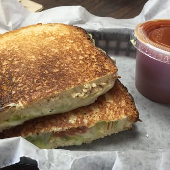 Grilled Cheese - Number 23 - The Avocado: grilled chicken, mozzarella cheese, tomato, and ranch dressing. - Sandwiches Near Me - Morristown, New Jersey Grilled Cheese - Number 23 - The Avocado: grilled chicken, mozzarella cheese, tomato, and ranch dressing. - Sandwiches Near Me - Morristown, New Jersey