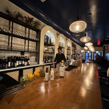 San Matteo - a man behind the bar at a restaurant - Italian Near Me - Washington, DC, District of Columbia