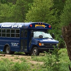 Pleasant Lake Inn - Get on the blue bus of happiness!