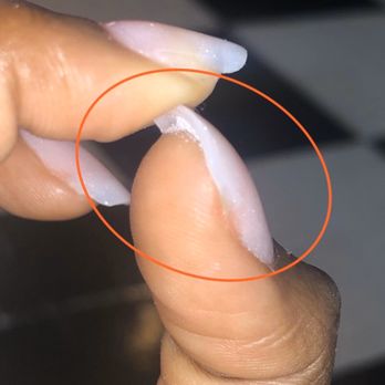 R&R Nail Spa - $110 down the drain, I do NOT recommend this establishment! Pics taken 20mins after paying! (See pics & receipt) - Massage Near Me - Fort Bliss, Texas