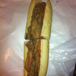 Overdone roast beef sub Overdone roast beef sub
