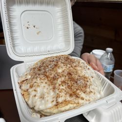 Crater Rim Cafe - haupia pancakes