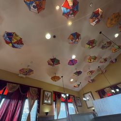 Flavors of India - Restaurant ceiling