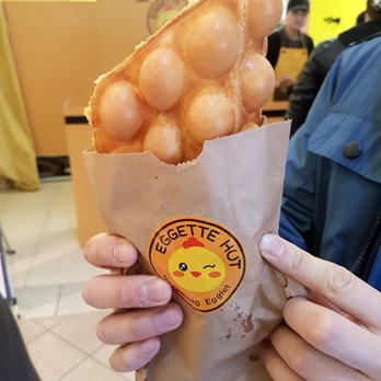 Eggette Hut - Cheese eggette. $5.31 - Desserts Near Me - Markham, Ontario