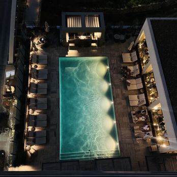 Austin Proper Hotel - Pool at Night - Hotels Near Me - Austin, Texas Austin Proper Hotel - Pool at Night - Hotels Near Me - Austin, Texas