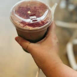 Berry cobbler matcha Berry cobbler matcha