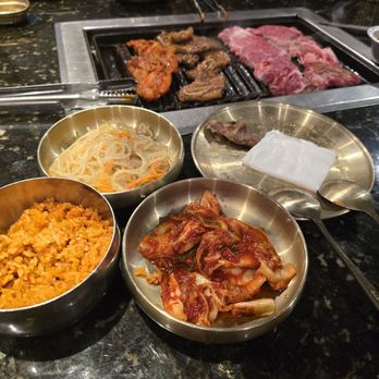 Buga Korean BBQ - The kimchi was good. The noodles and kimchi fried rice was good. - Barbeque Near Me - San Diego, California
