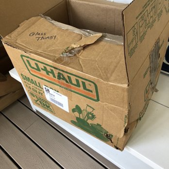 Trico Long Distance Movers - 'Glass thingy' notice condition of box. - Movers Near Me Trico Long Distance Movers - 'Glass thingy' notice condition of box. - Movers Near Me