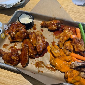 Buffalo Wild Wings - buffalo wings and carrots - American Near Me - Plymouth, Minnesota Buffalo Wild Wings - buffalo wings and carrots - American Near Me - Plymouth, Minnesota