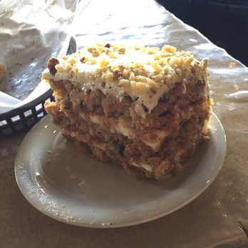 Stonefire Grill - Carrot cake - full size. This was huge and one of the best I've ever had! - Barbeque Near Me - Chatsworth, California Stonefire Grill - Carrot cake - full size. This was huge and one of the best I've ever had! - Barbeque Near Me - Chatsworth, California
