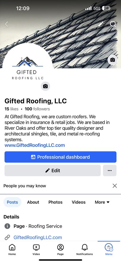 Slide of Gifted Roofing