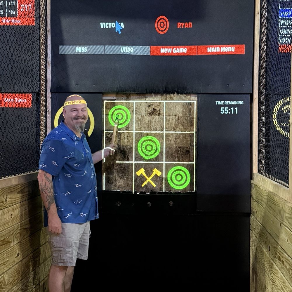 Heroic Axe - Tic tac toe (I won) - Axe Throwing Near Me - Warrenton, Virginia Heroic Axe - Tic tac toe (I won) - Axe Throwing Near Me - Warrenton, Virginia