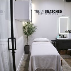 Truly Snatched Body Contouring - Our shop offers a serene escape with calming ambiance, soothing music, and comfortable seating.