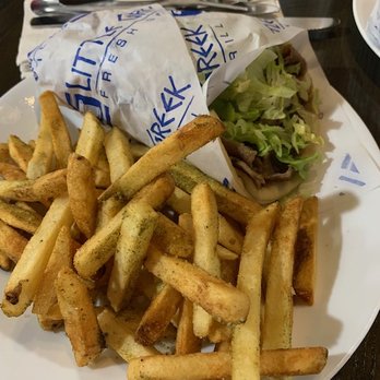 Little Greek Fresh Grill - gyro pita and fries - Greek Near Me - Carrollton, Texas Little Greek Fresh Grill - gyro pita and fries - Greek Near Me - Carrollton, Texas