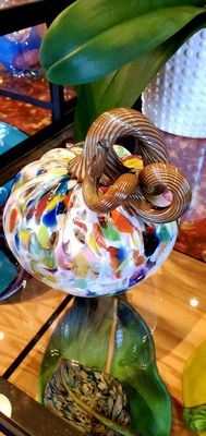 One Eared Cow Glass by null