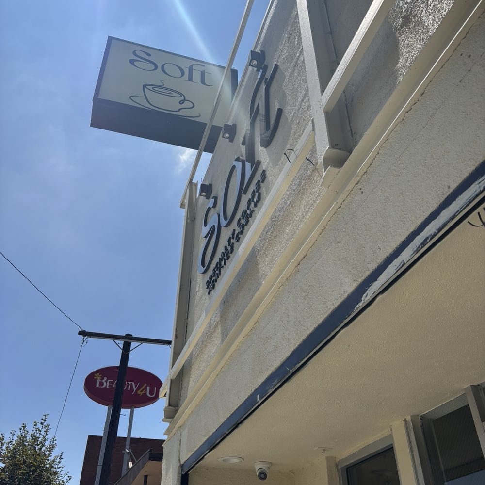 Soft Cafe - Outside corner - Coffee & Tea Near Me - Hawthorne, California Soft Cafe - Outside corner - Coffee & Tea Near Me - Hawthorne, California