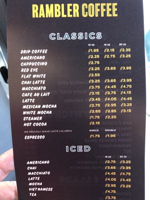 Menu photo 7 The Rambler Coffee Chula Vista, CA