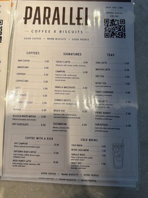 Menu photo 1 Coffee Parallel Biscuits Acworth, GA Menu photo 1 Coffee Parallel Biscuits Acworth, GA
