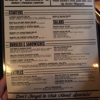 Biddy Early's - The Menu - Dive Bars Near Me - Boston, Massachusetts Biddy Early's - The Menu - Dive Bars Near Me - Boston, Massachusetts