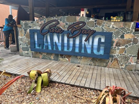 Cruz Bay Landing by null