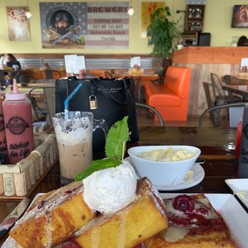 Untoasted - Vegan French Toast w/ Berry Compote and Chantilly Cream - Breakfast & Brunch Near Me - Hallandale Beach, Florida Untoasted - Vegan French Toast w/ Berry Compote and Chantilly Cream - Breakfast & Brunch Near Me - Hallandale Beach, Florida