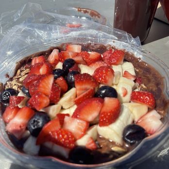 Hawa Smoothies & Bubble Tea - Acai Açaí Peanut Butter Bowl - Bubble Tea Near Me - New York, New York Hawa Smoothies & Bubble Tea - Acai Açaí Peanut Butter Bowl - Bubble Tea Near Me - New York, New York