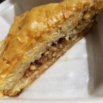 Pappa Gyros - baklava is a pretty good size - Greek Near Me - Katy, Texas Pappa Gyros - baklava is a pretty good size - Greek Near Me - Katy, Texas